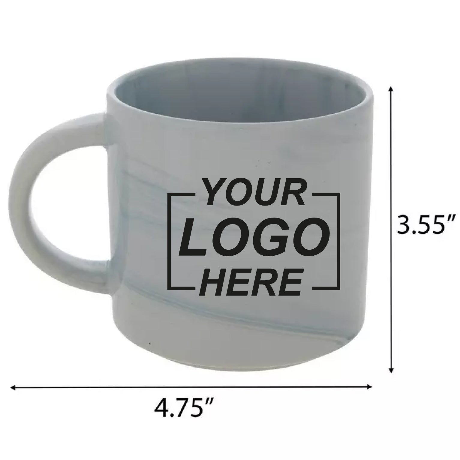Custom Sublimation Marble Mug Personalized