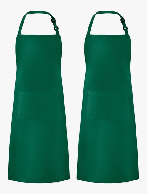 Aprons Adjustable with 2 pockets, water and oil Resistant