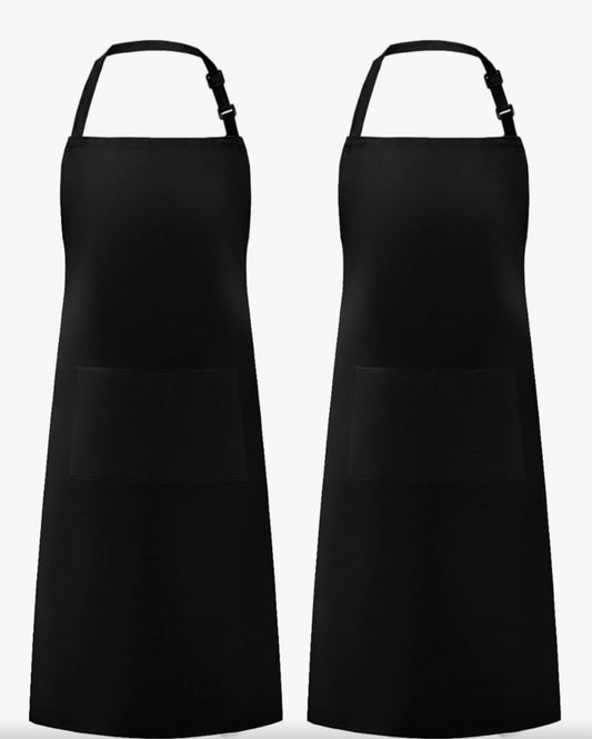 Aprons Adjustable with 2 pockets, water and oil Resistant